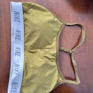 Nike Brown Dri-FIT Sports Bra